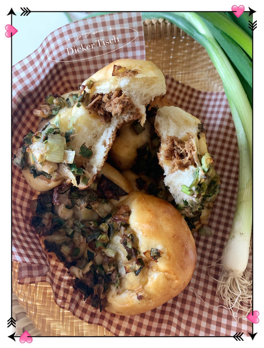 蔥花系列 Scallion Bun series 大包裝一組6顆 (1 Big Packung mit 6 Stk)