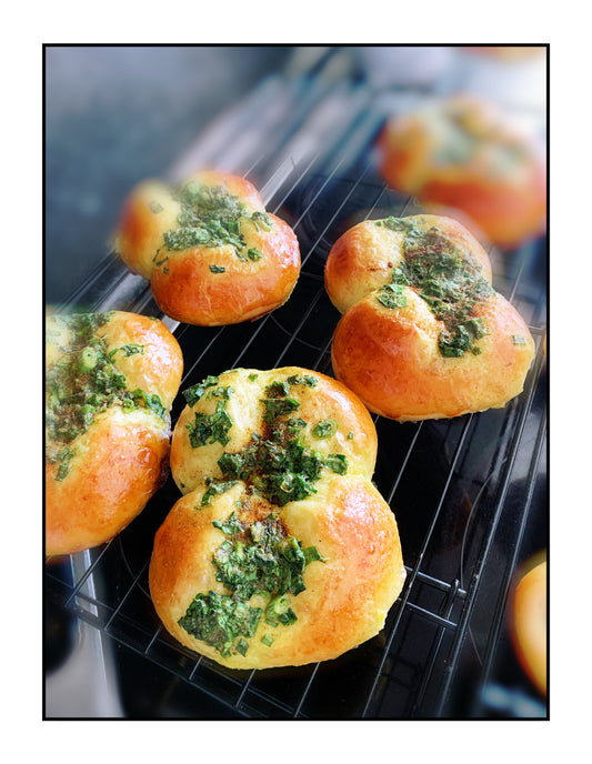 蔥花系列 Scallion Bun series 大包裝一組6顆 (1 Big Packung mit 6 Stk)